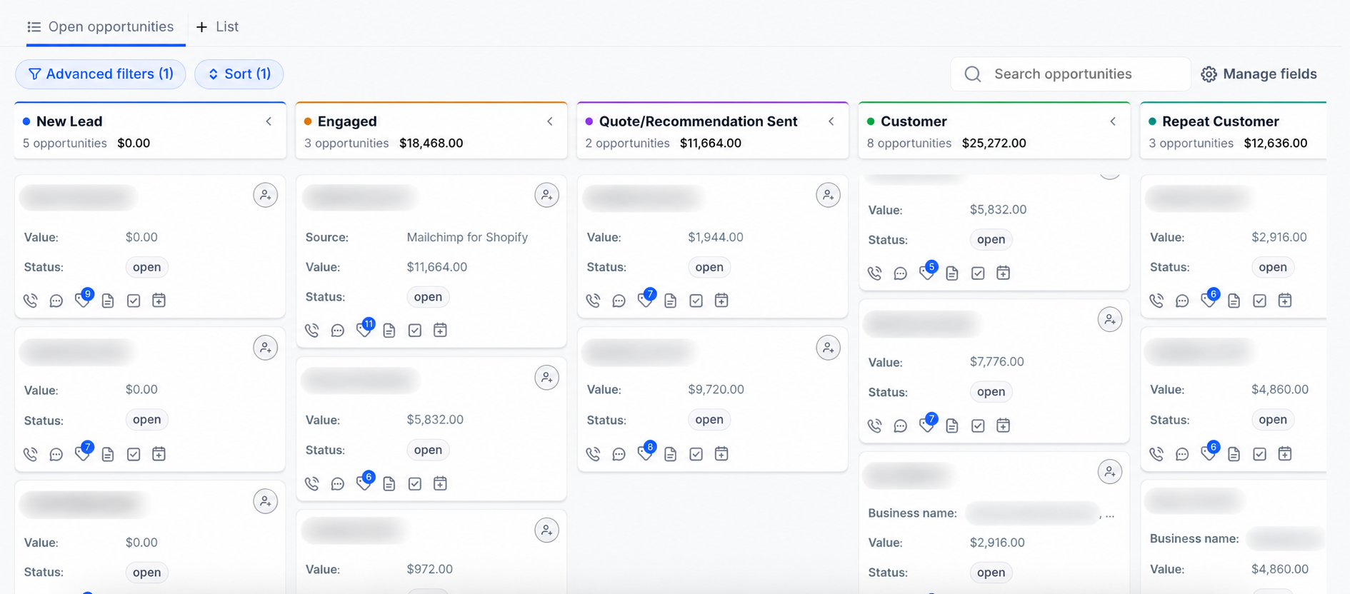 GoHighLevel customer pipeline
